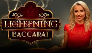 First Person Lightning Baccarat First Person Lightning Baccarat